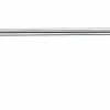 Ed6Pcc 18" Single Towel Bar With Oval Backplate In Polished Chrome