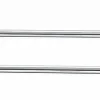 Ed7Pcf 18" Double Towel Bar With Rope Detail In Polished Chrome
