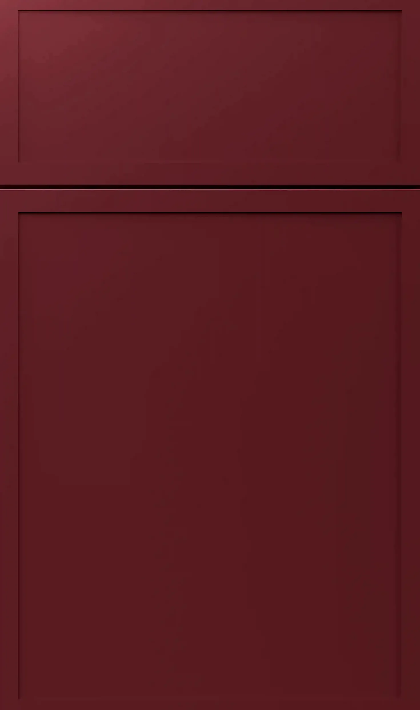Fabuwood Large Sample Door in Cabernet Red