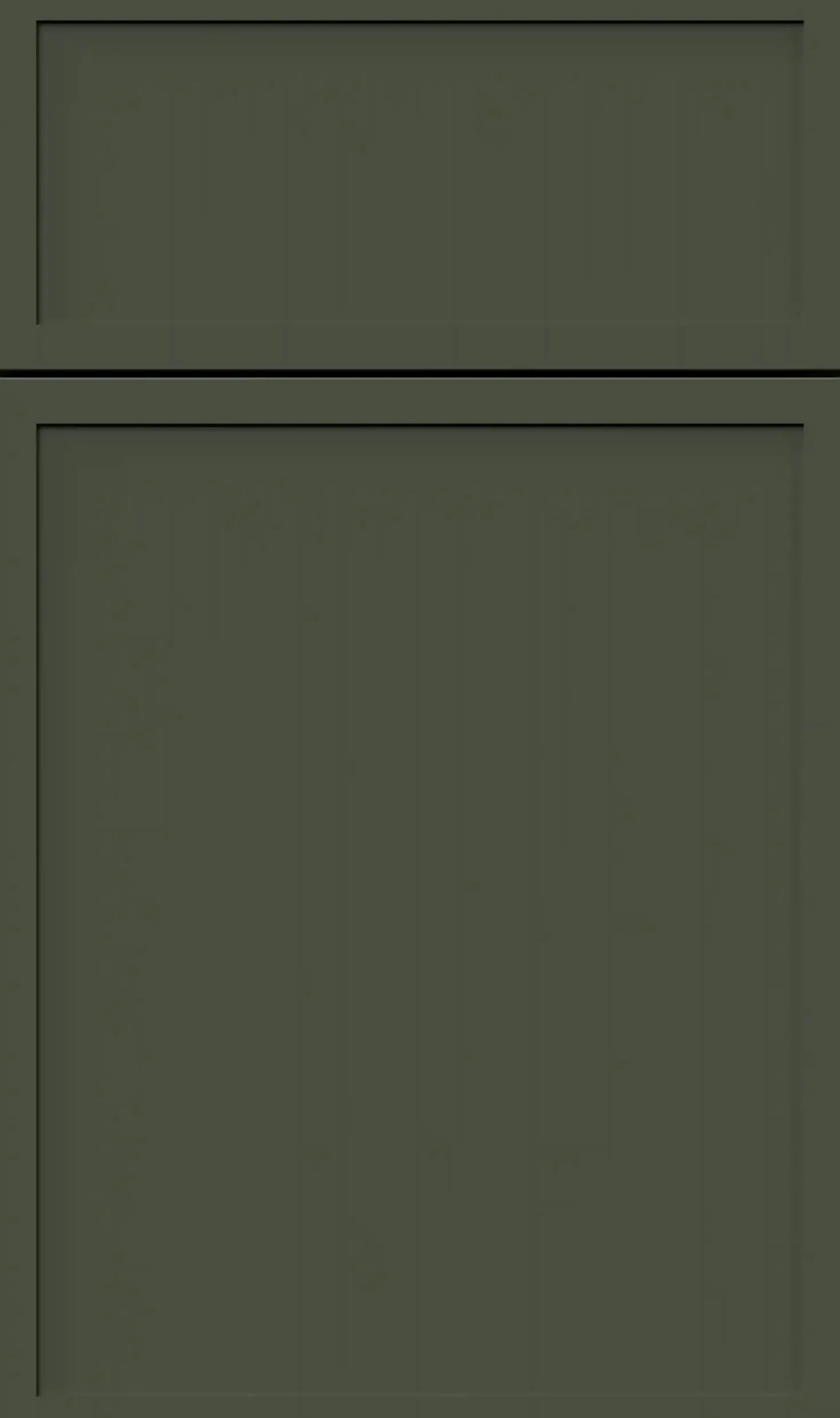 Fabuwood Large Sample Door in Hunter Green