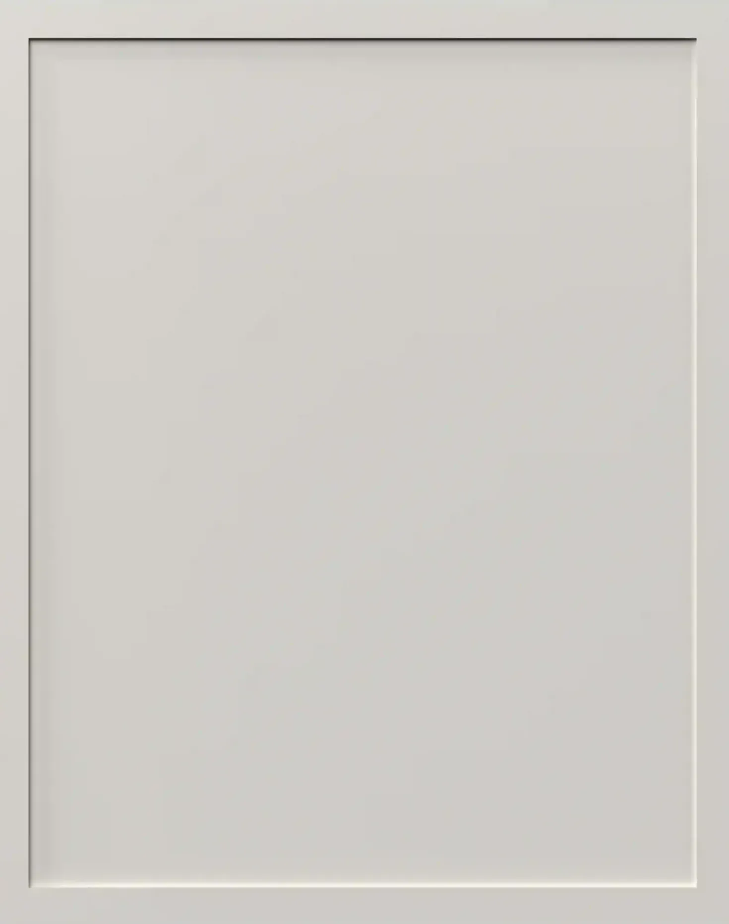 Fabuwood Small Sample Door in Cloud White