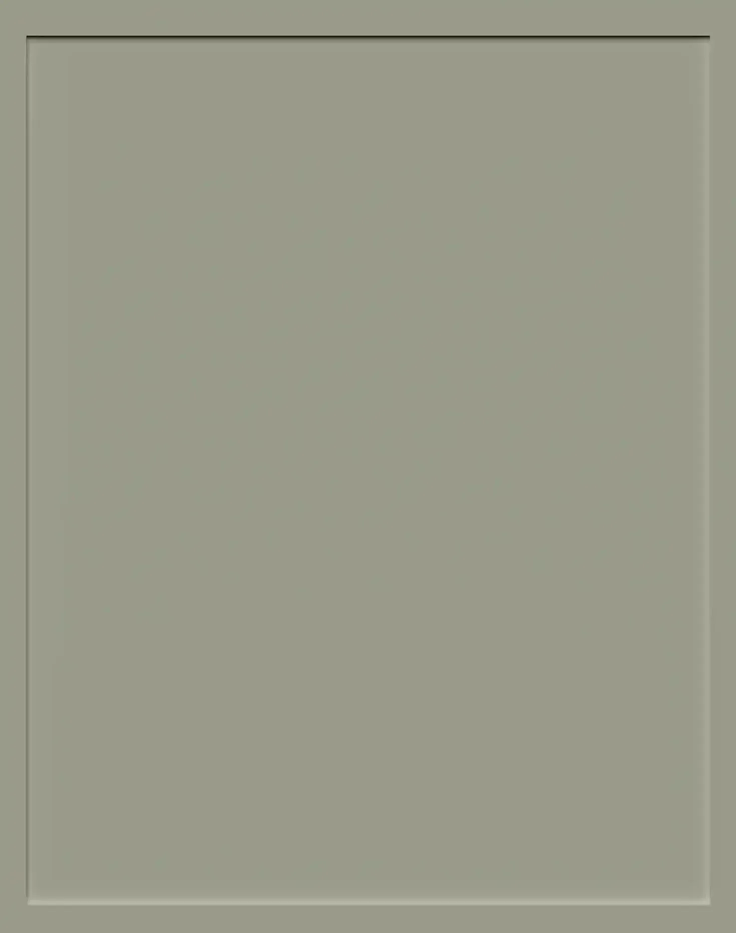 Fabuwood Small Sample Door in Pistachio Green