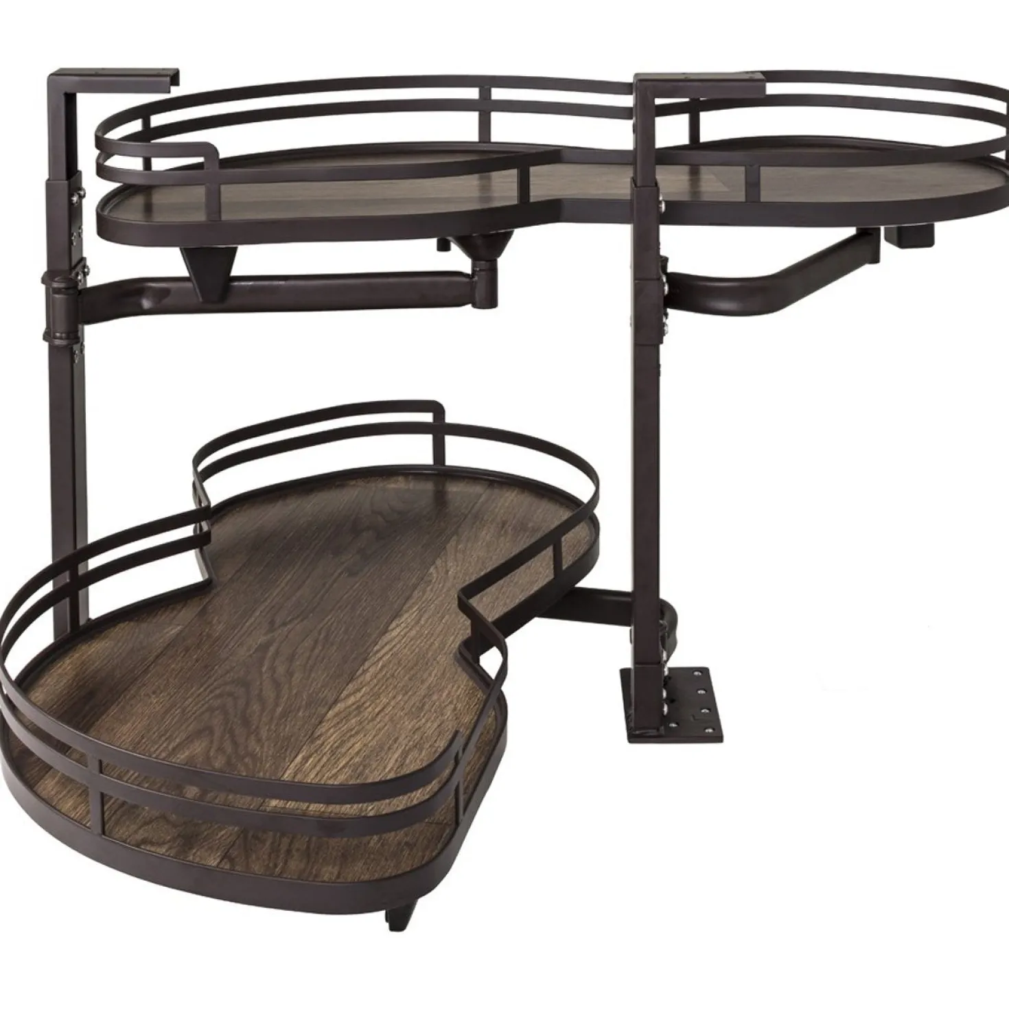 Hardware Resources Dark Bronze Blind Corner Swing Out