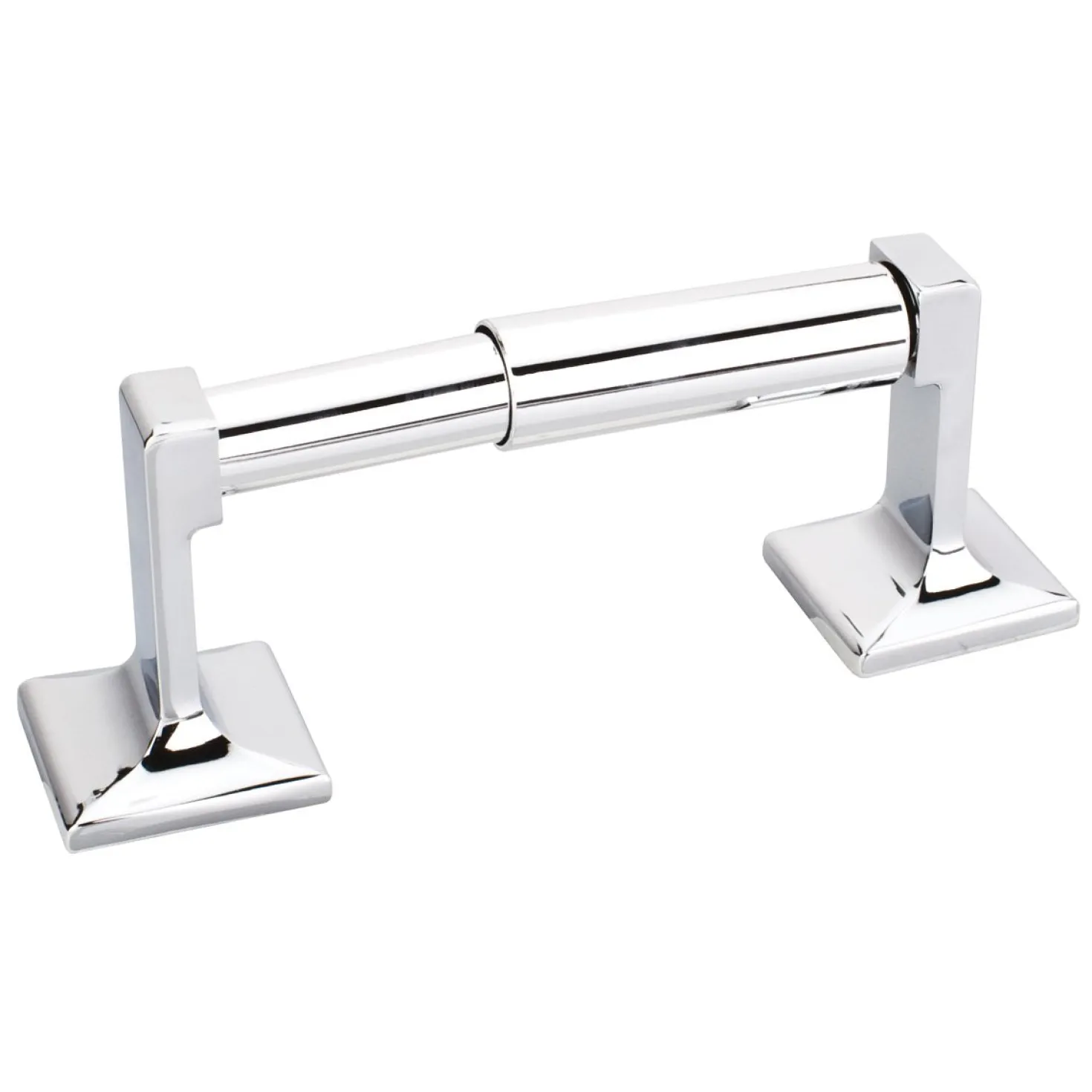 Hardware Resources Elements Traditional Paper Holder in Polished Chrome