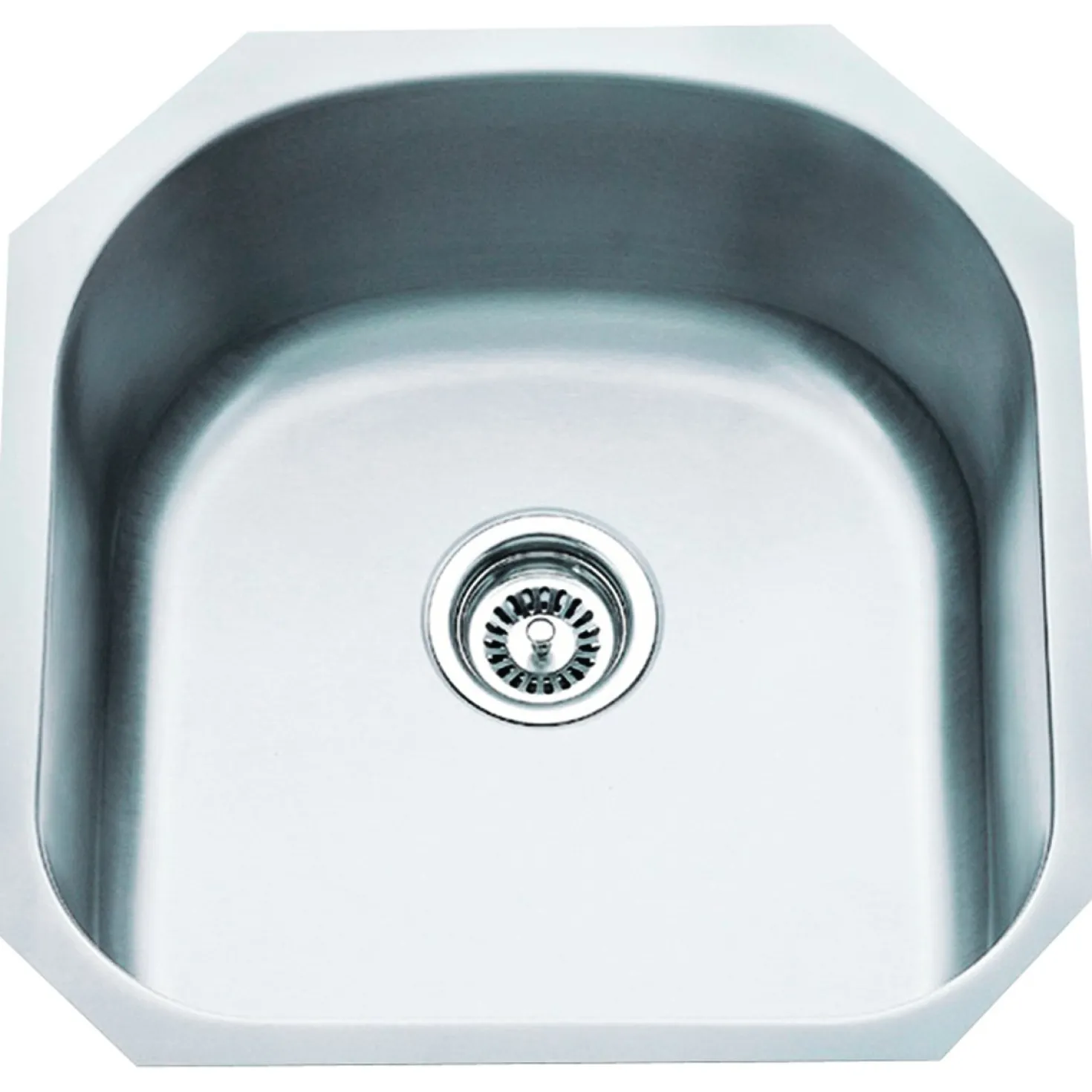 Hardware Resources 18 Gauge Stainless Steel Undermount Utility Sink