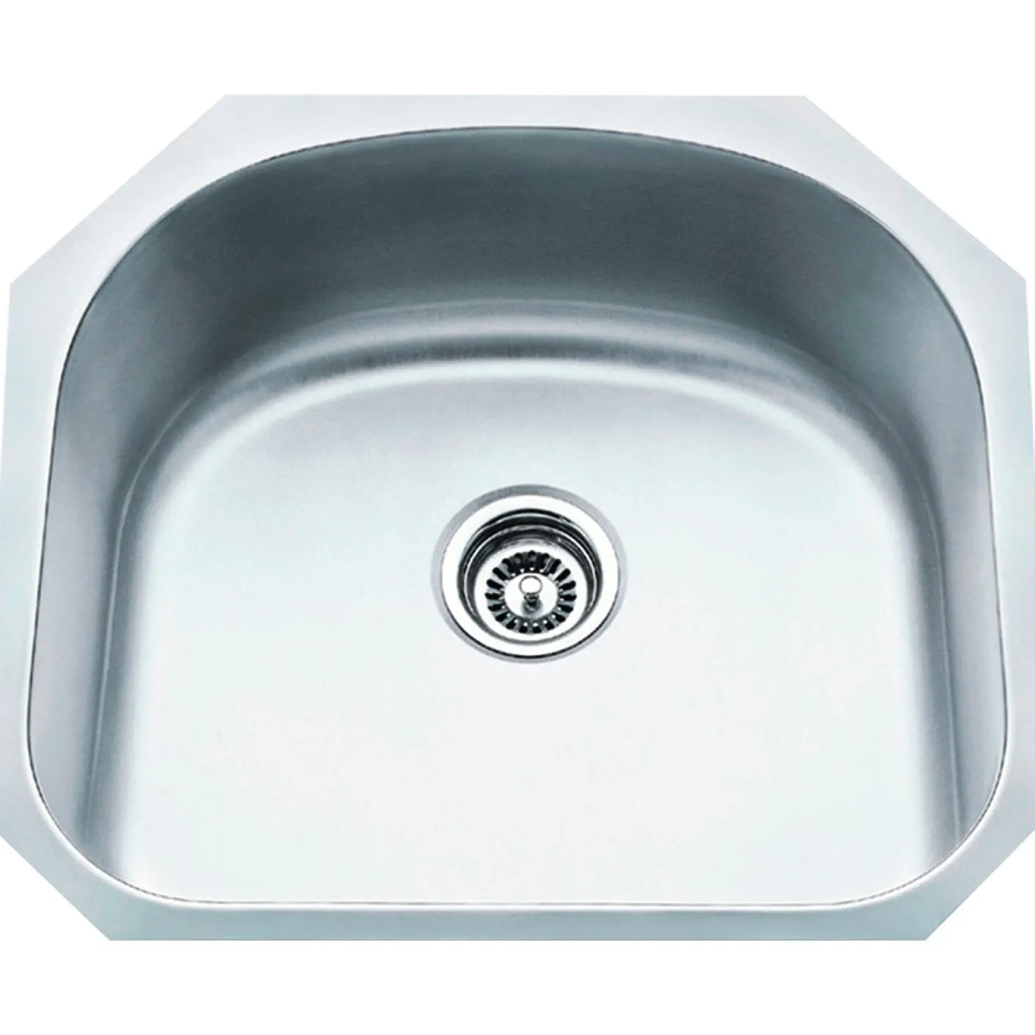 Hardware Resources 18 Gauge Stainless Steel Undermount Large Utility Sink