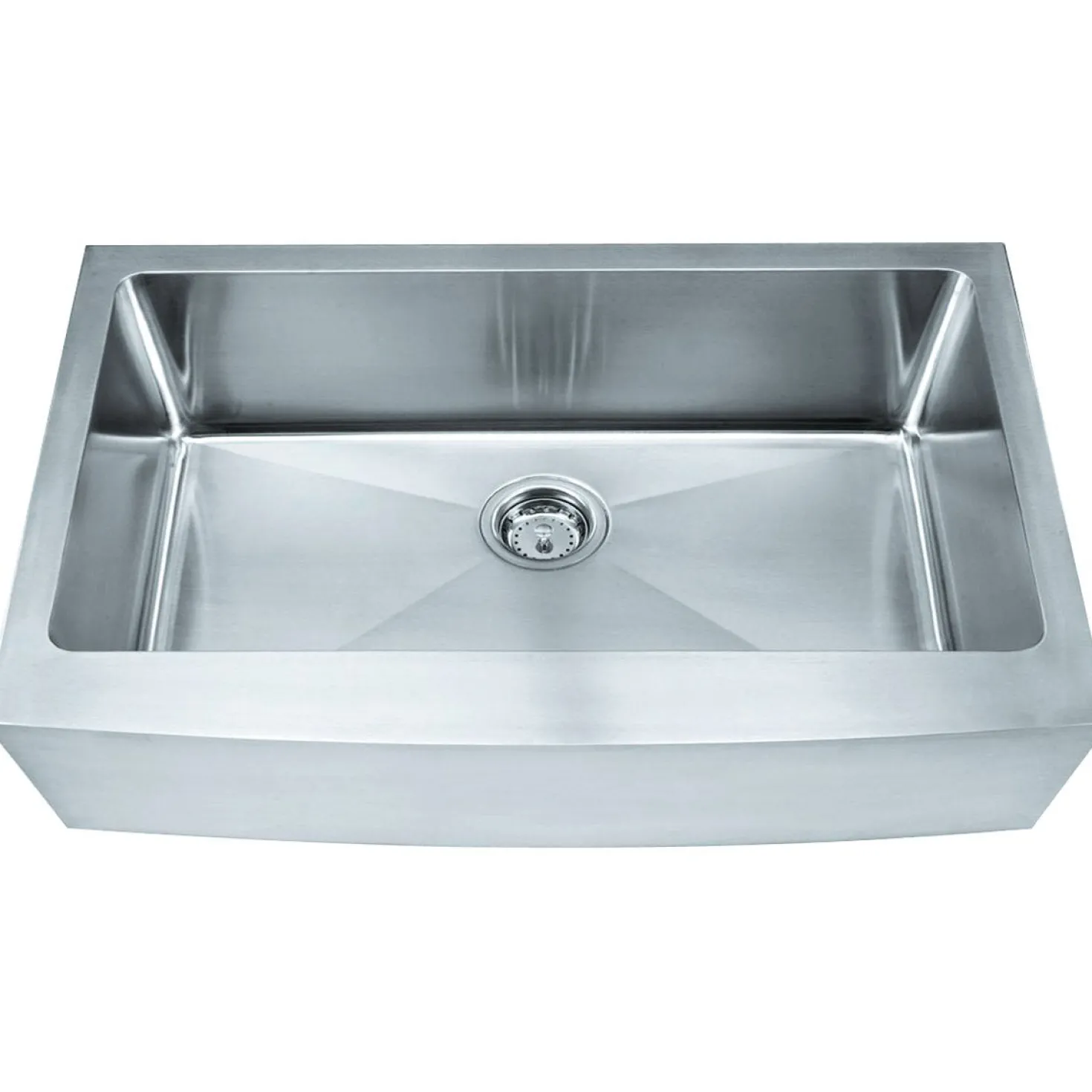 Hardware Resources 16 Gauge Stainless Steel Farmhouse Sink