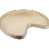 Hardware Resources 28" Kidney Banded Lazy Susan