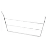 Hardware Resources Polished Chrome Door Mount 3-Tier Dishcloth Rack