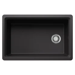 Inteos SILGRANIT 30" Single Bowl Reversible Undermount Workstation Kitchen Sink