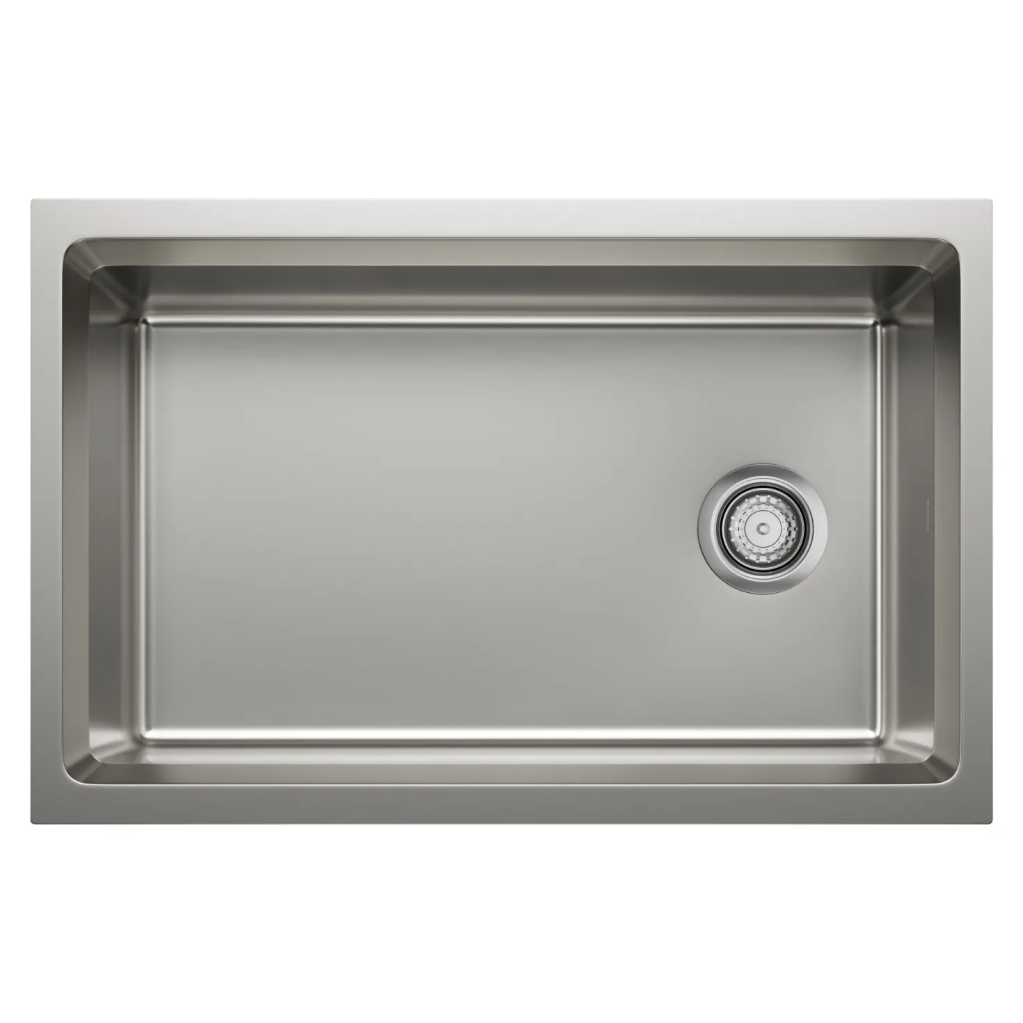 Inteos 30" Single Bowl Reversible Undermount Stainless Steel Workstation Kitchen Sink