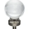 Jeffrey Alexander Harlow Sphere Glass Knob