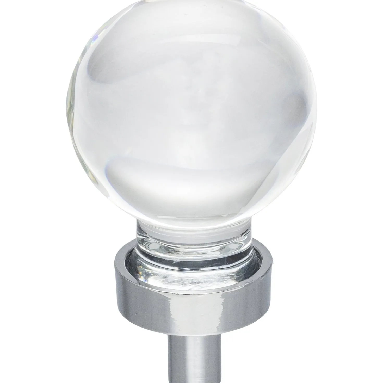 Jeffrey Alexander Harlow Sphere Glass Knob