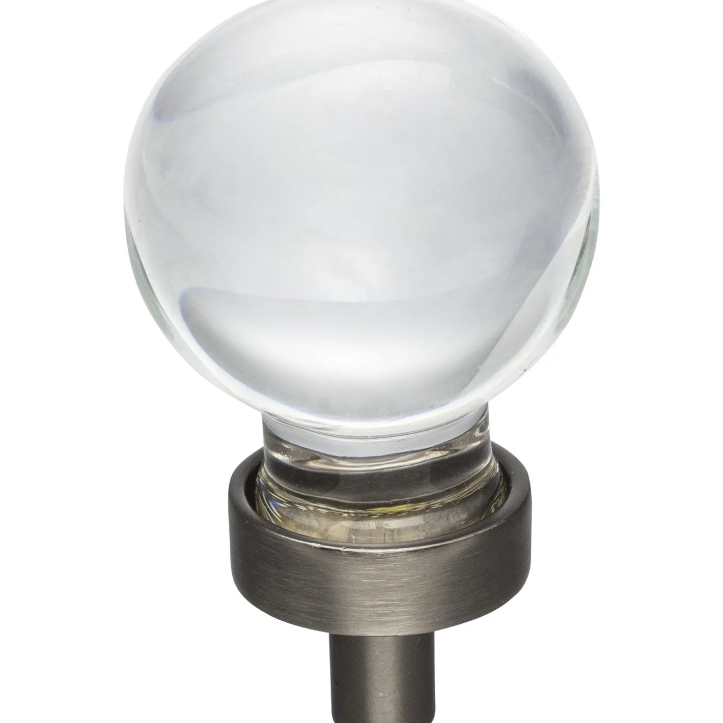 Jeffrey Alexander Harlow Sphere Glass Knob