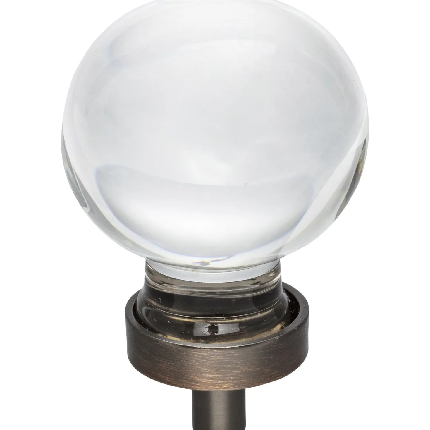 Jeffrey Alexander Harlow Sphere Glass Knob