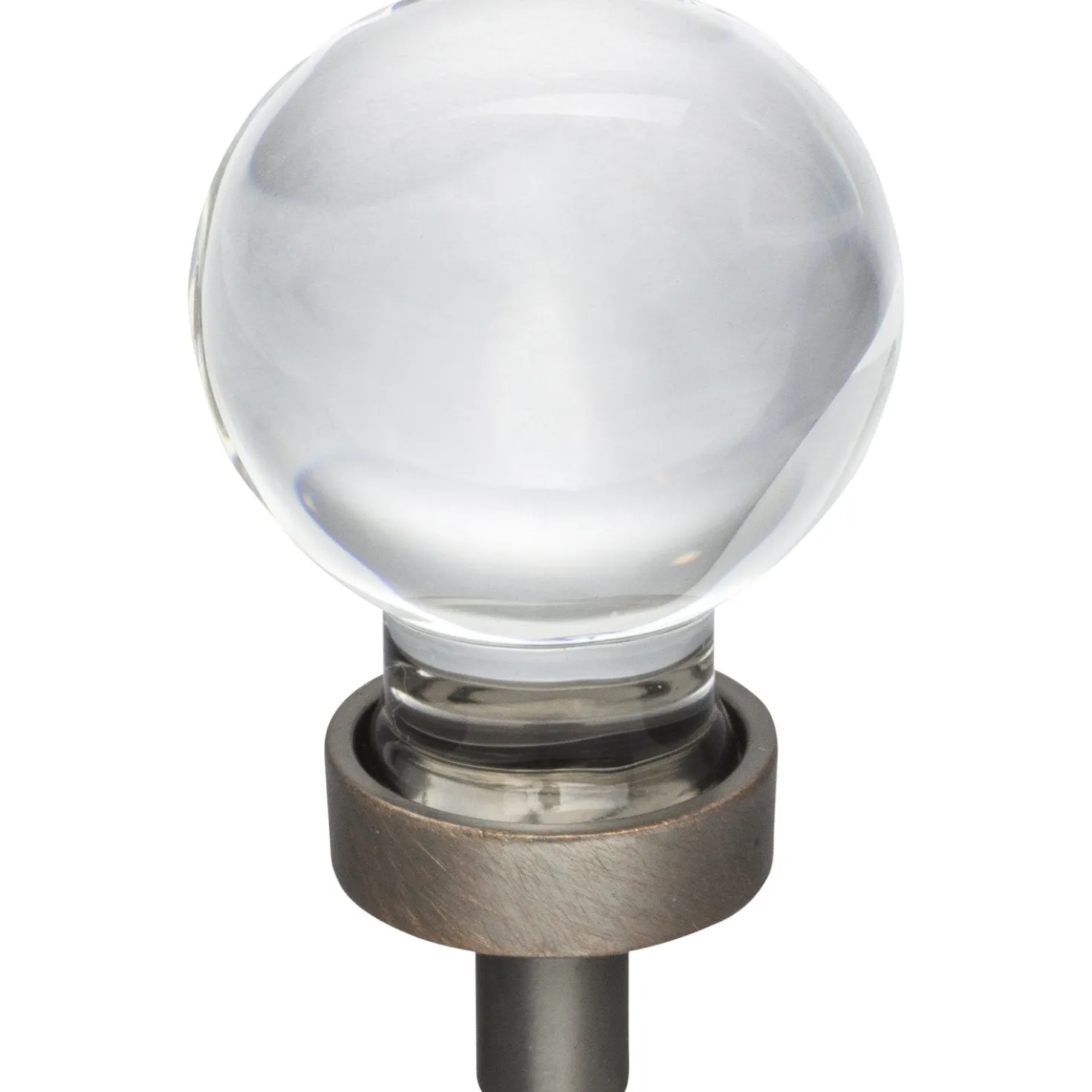 Jeffrey Alexander Harlow Sphere Glass Knob