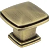 Jeffrey Alexander Milan 1 Plain Square Cabinet Knob
