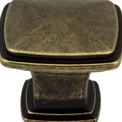 Jeffrey Alexander Milan 1 Plain Square Cabinet Knob