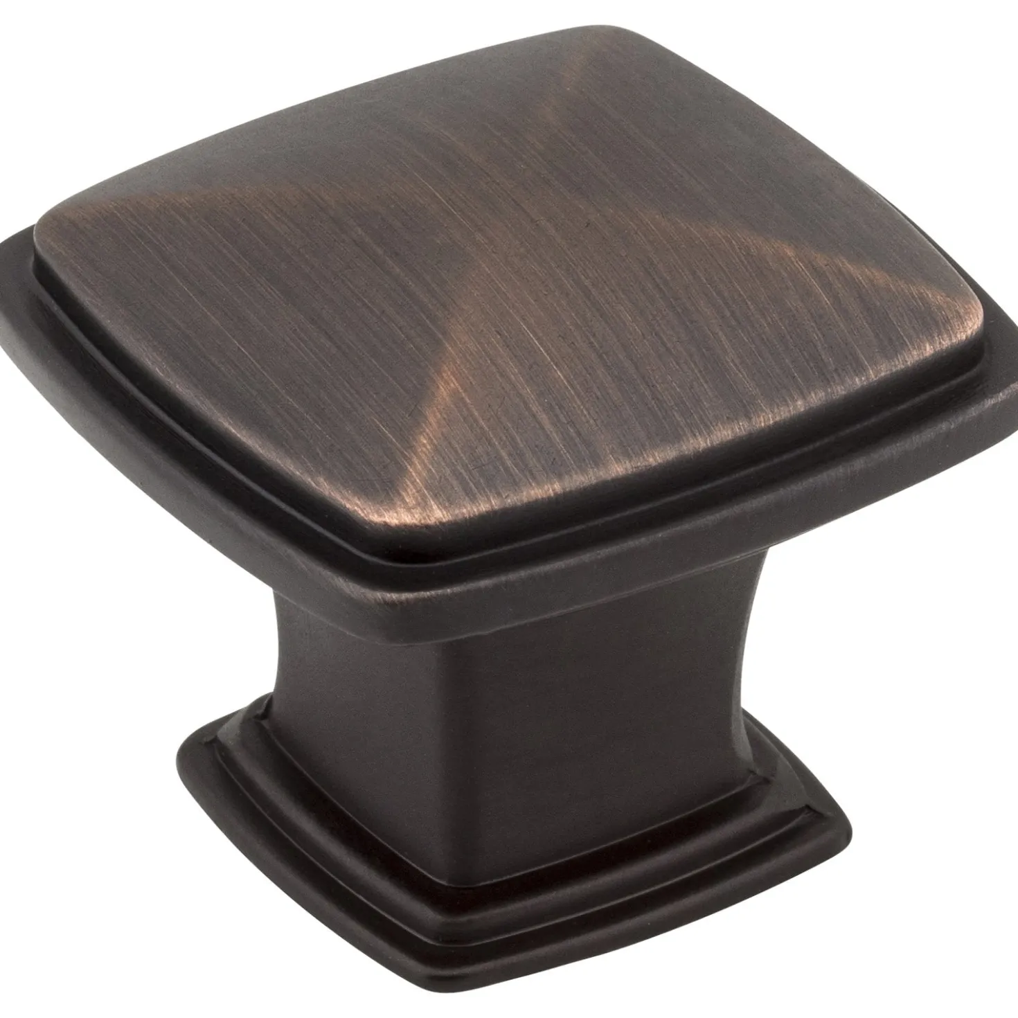 Jeffrey Alexander Milan 1 Plain Square Cabinet Knob