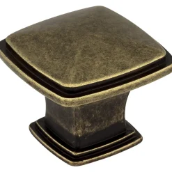 Jeffrey Alexander Milan 1 Plain Square Cabinet Knob