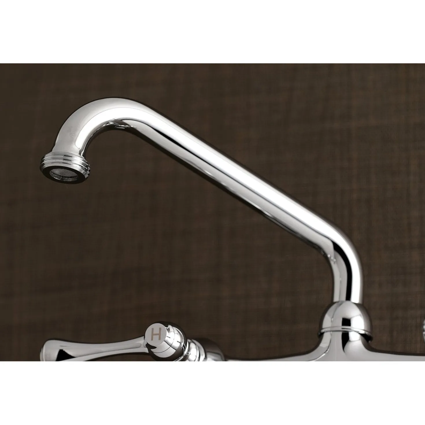 Kingston Brass 6" Adjustable Center Wall Mount Laundry Faucet
