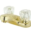 Kingston Brass Americana 4" Centerset Deck Mount Bathroom Faucet