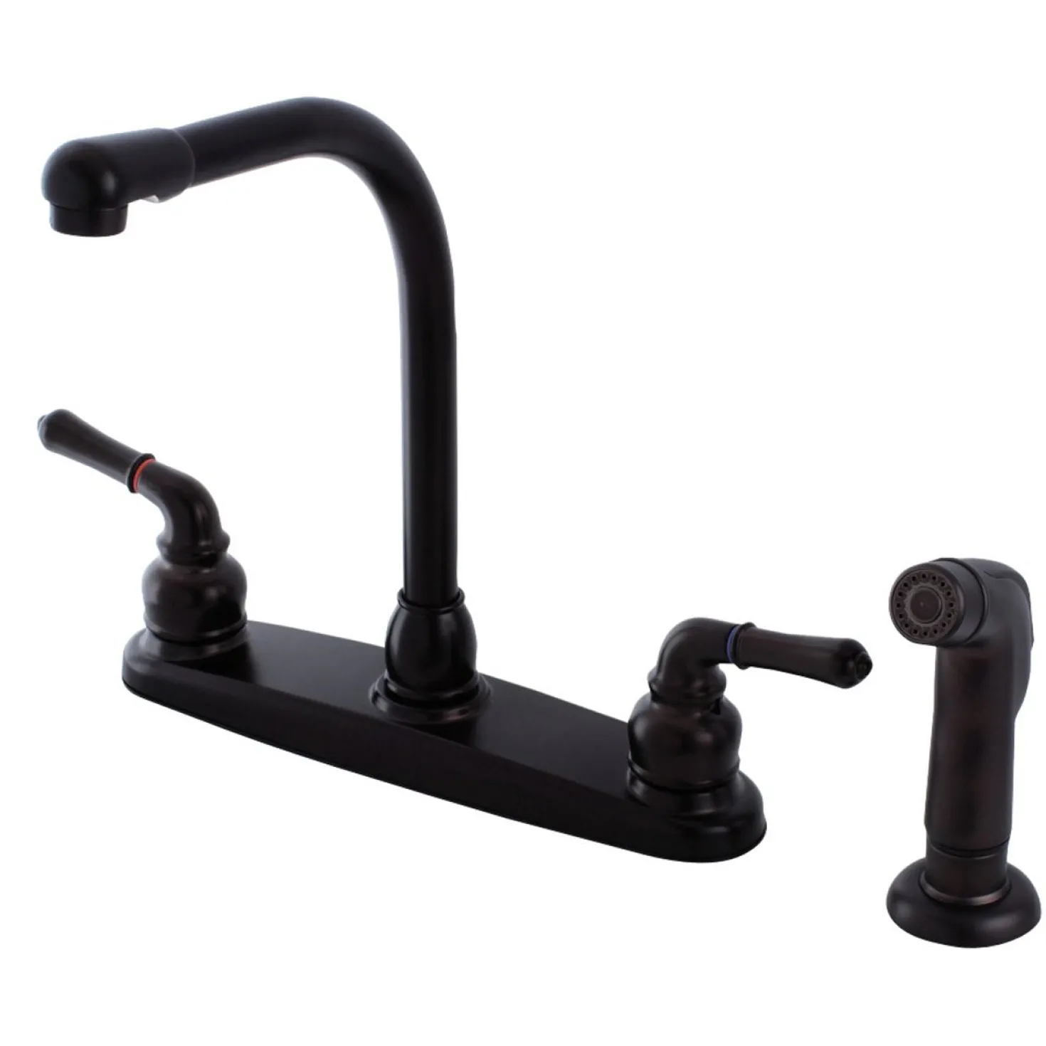 Kingston Brass Americana 8-Inch Centerset Kitchen Faucet