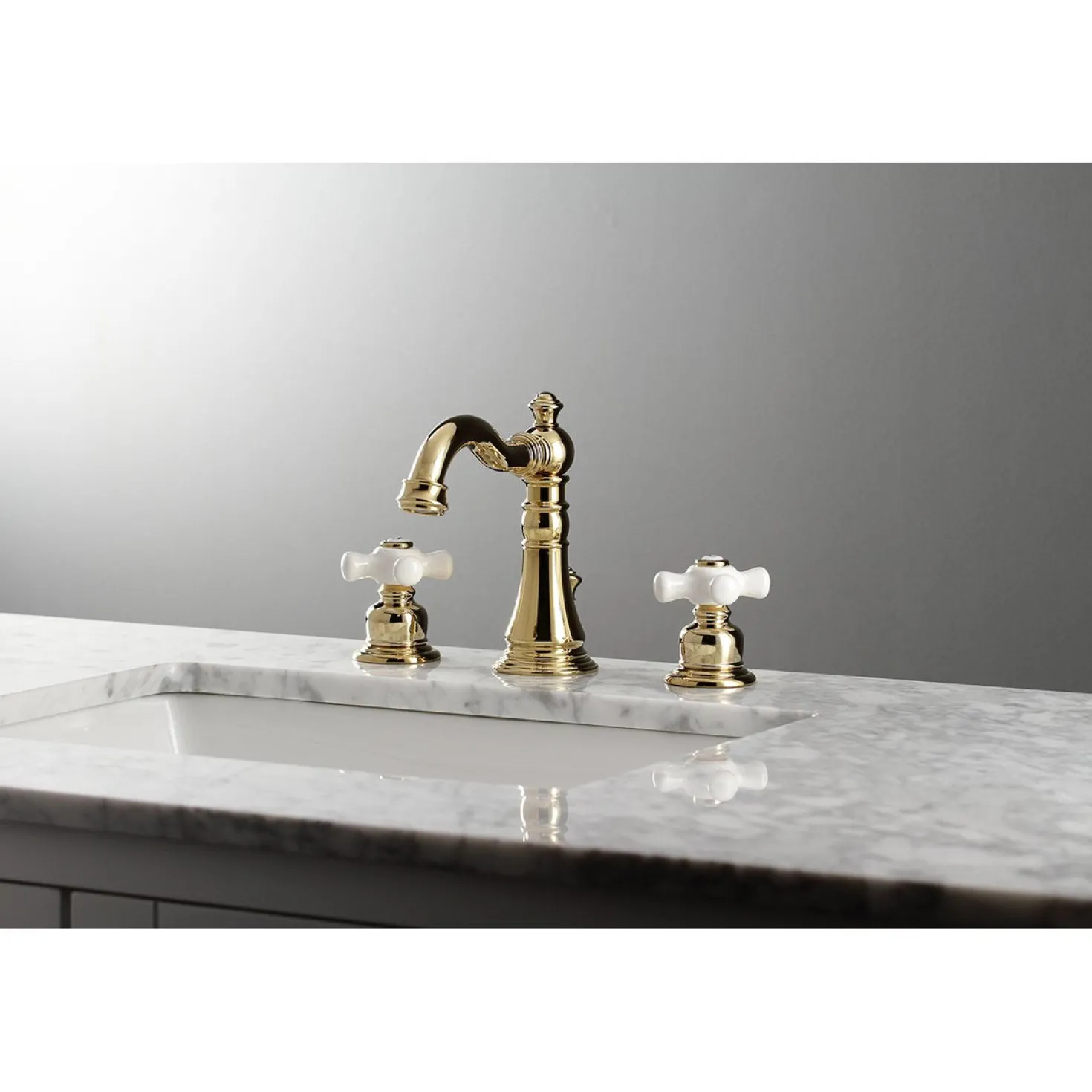 Kingston Brass American Classic Fauceture 8" Widespread Bathroom Faucet