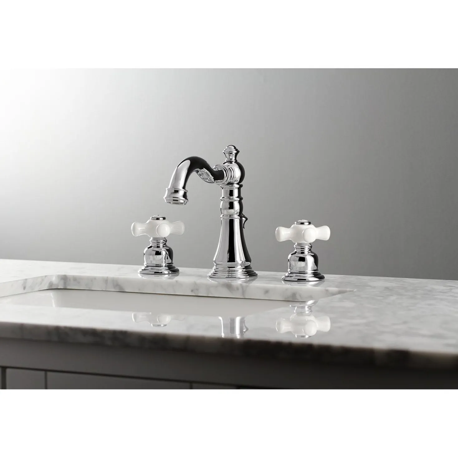 Kingston Brass American Classic Fauceture 8" Widespread Bathroom Faucet