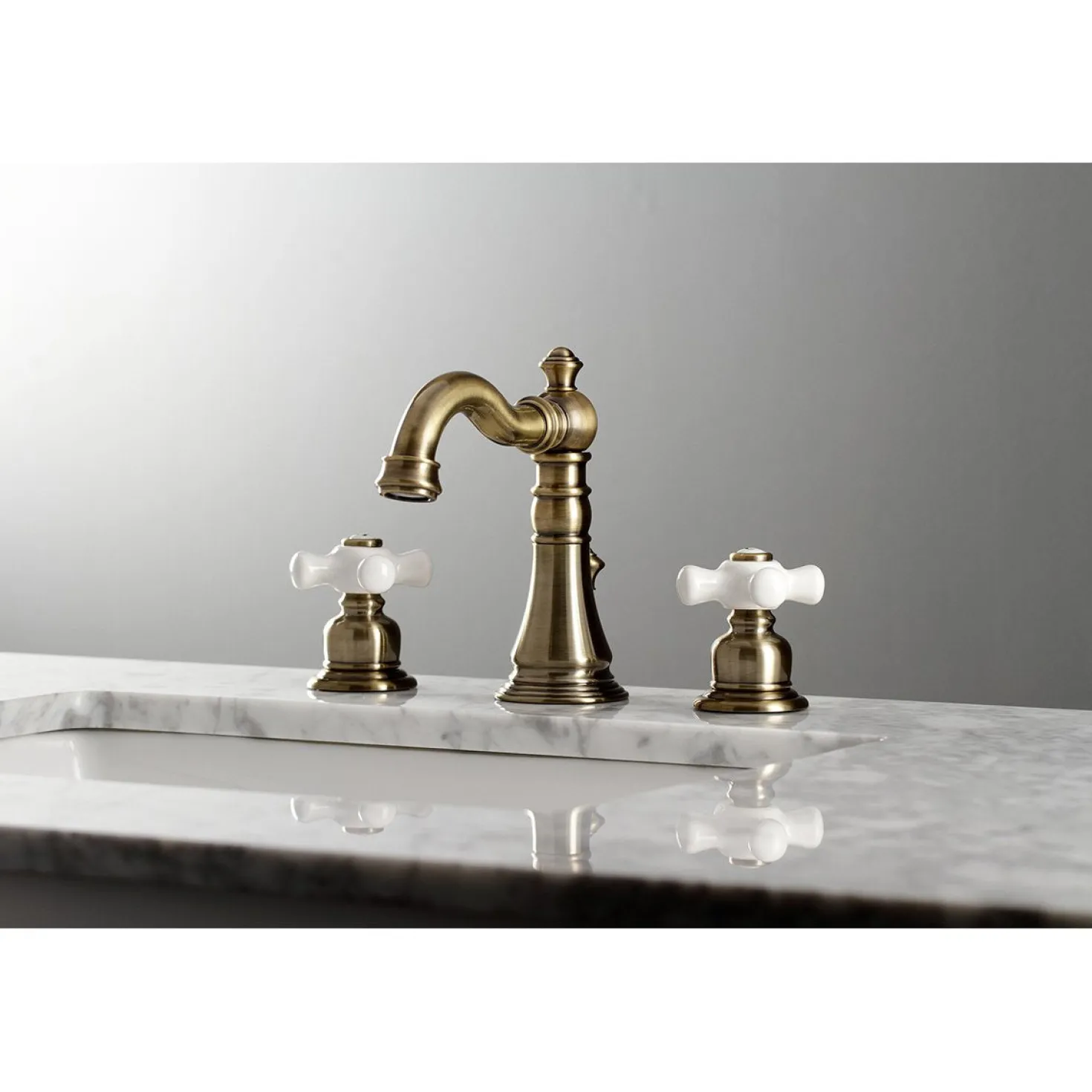 Kingston Brass American Classic Fauceture 8" Widespread Bathroom Faucet