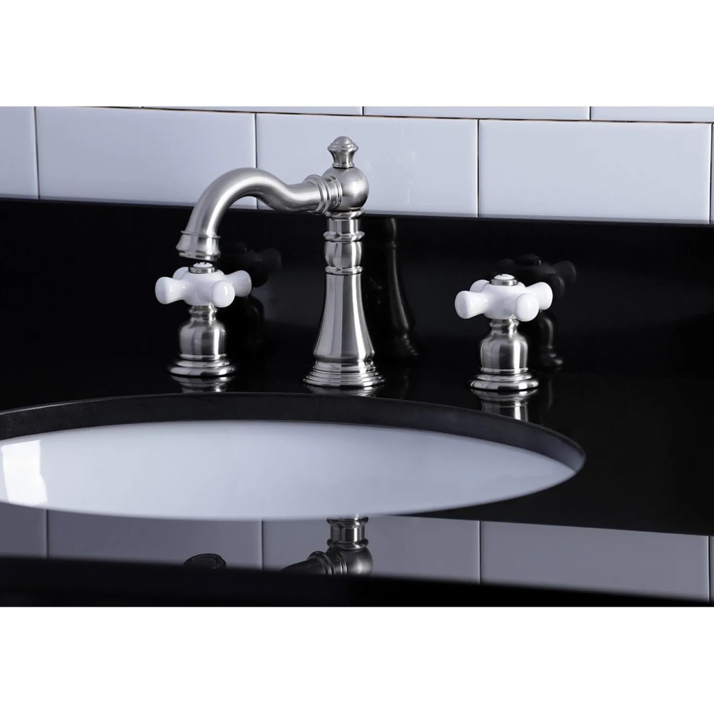 Kingston Brass American Classic Fauceture 8" Widespread Bathroom Faucet