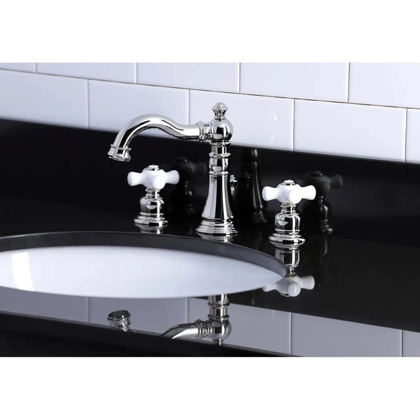 Kingston Brass American Classic Fauceture 8" Widespread Bathroom Faucet