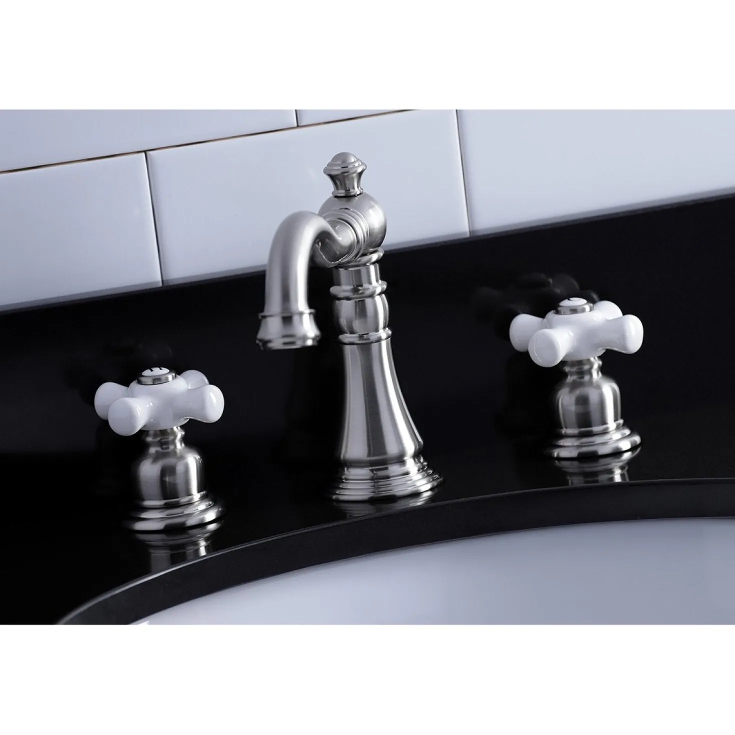 Kingston Brass American Classic Fauceture 8" Widespread Bathroom Faucet