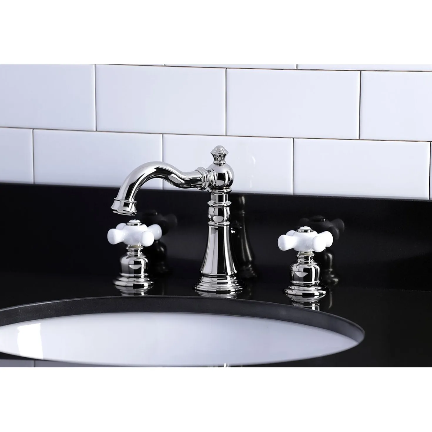Kingston Brass American Classic Fauceture 8" Widespread Bathroom Faucet
