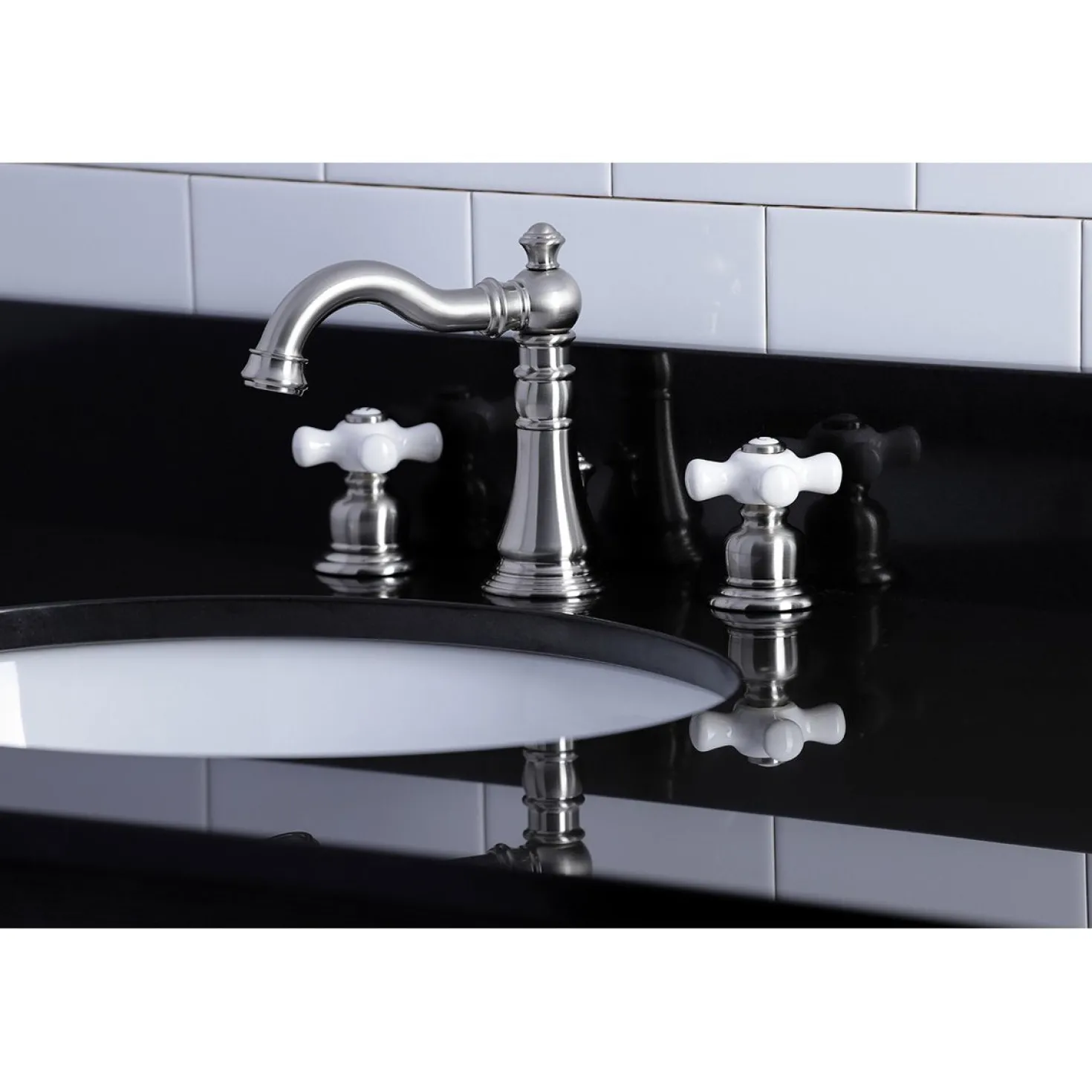 Kingston Brass American Classic Fauceture 8" Widespread Bathroom Faucet