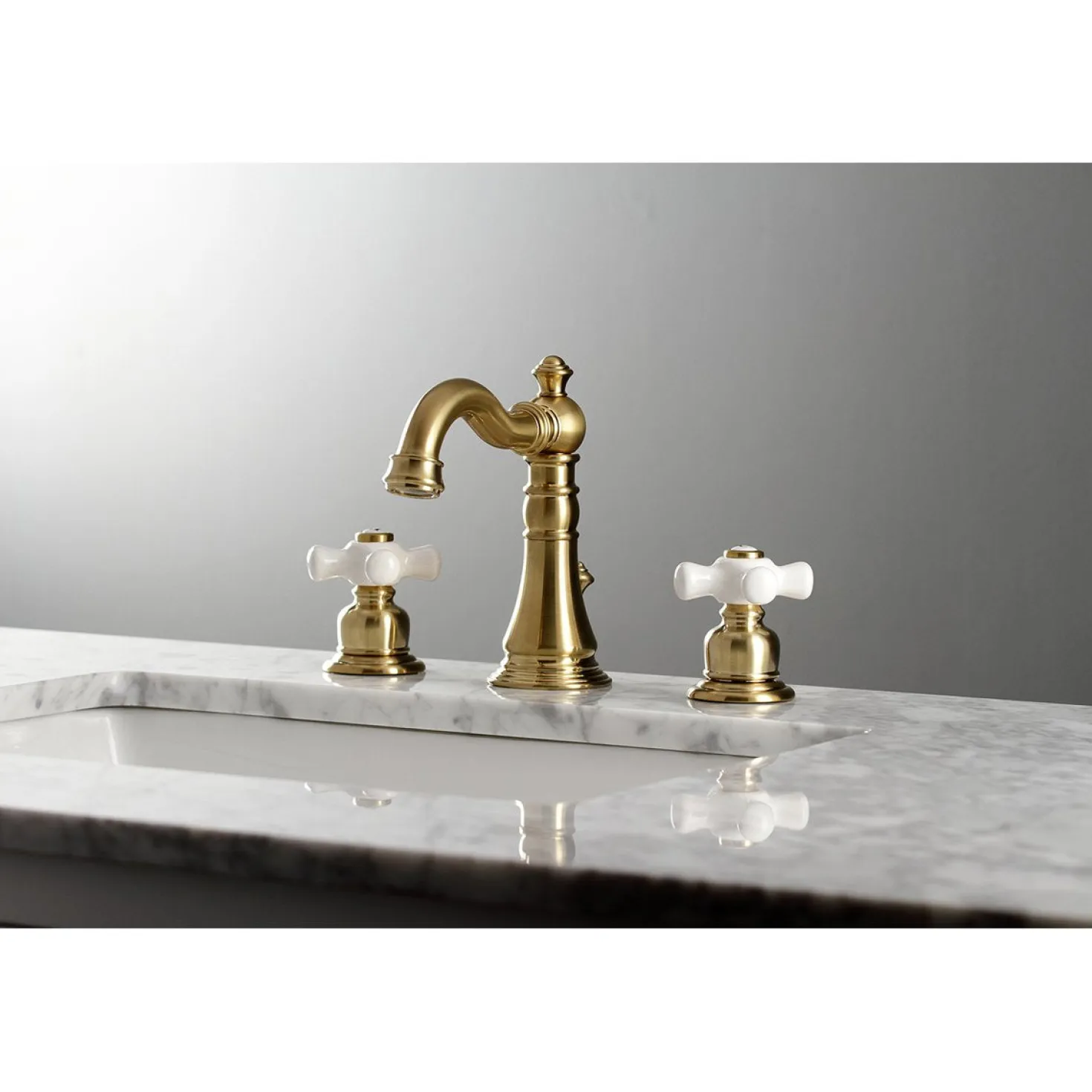 Kingston Brass American Classic Fauceture 8" Widespread Bathroom Faucet