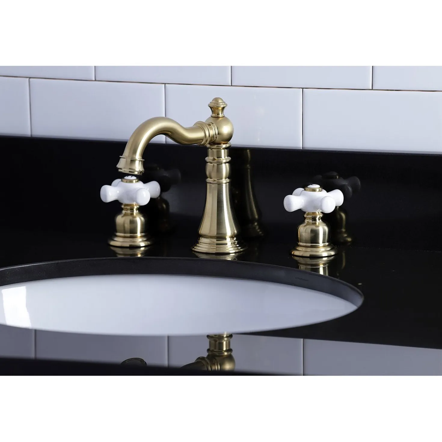 Kingston Brass American Classic Fauceture 8" Widespread Bathroom Faucet