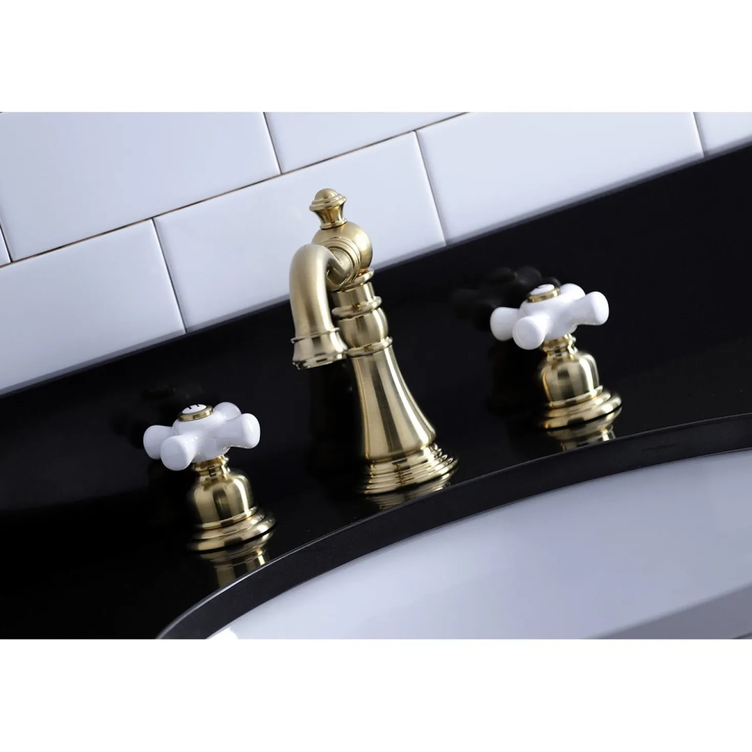 Kingston Brass American Classic Fauceture 8" Widespread Bathroom Faucet