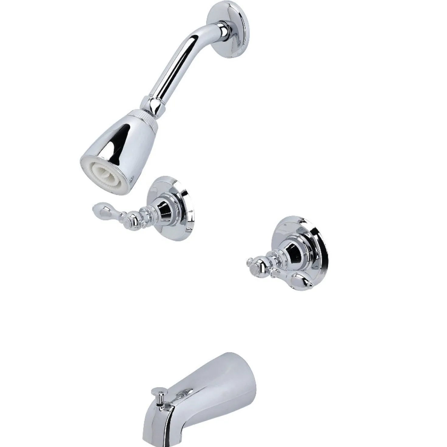 Kingston Brass American Classic Two-Handle Tub and Shower Faucet
