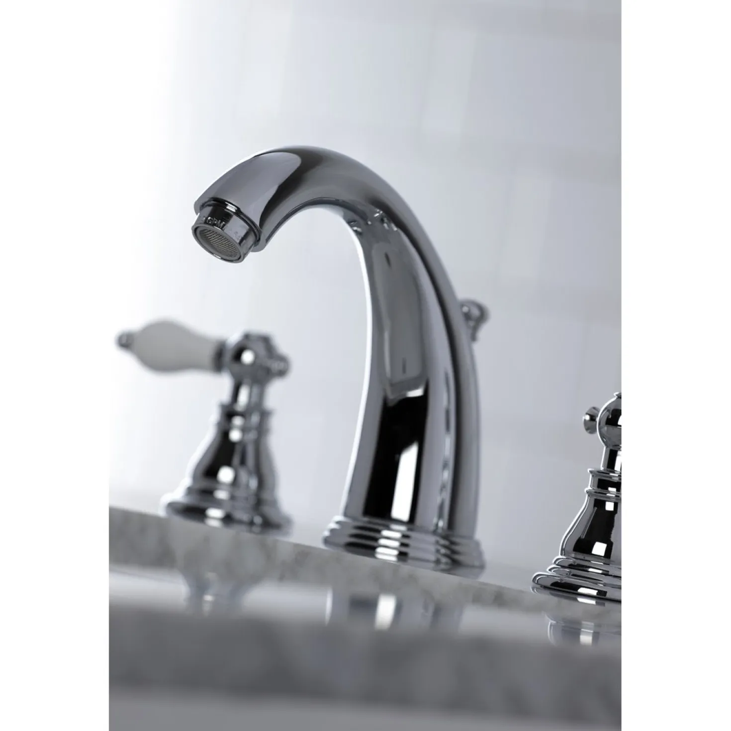 Kingston Brass American Patriot Widespread Bathroom Faucet