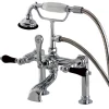 Kingston Brass Aqua Eden AE104T1PKL Duchess Deck Mount Clawfoot Tub Faucet in Polished Chrome