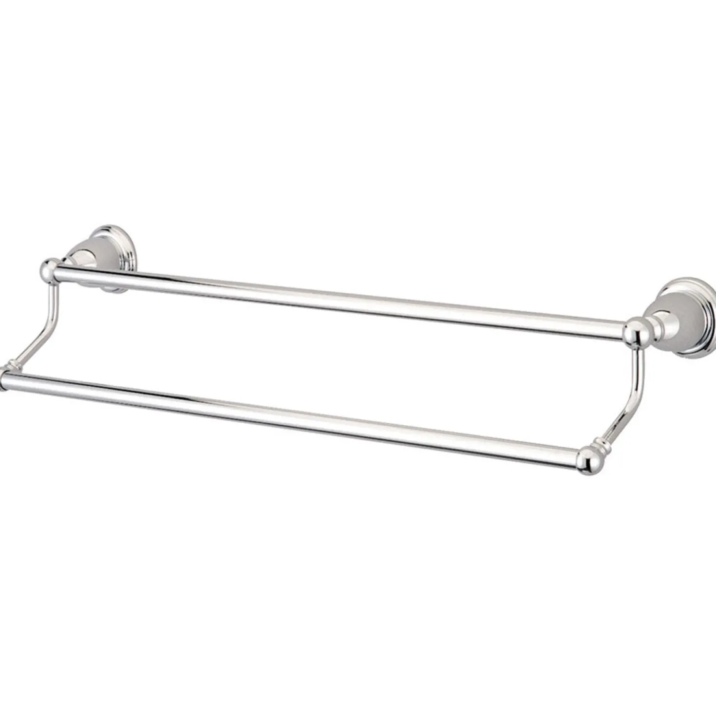 Kingston Brass BA175318C Heritage 18" Dual Towel Bar in Chrome