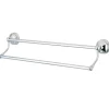 Kingston Brass BA116318C Vintage 18" Dual Towel Bar in Chrome