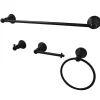 Kingston Brass BAHK192478ORB American Classic 4-Piece Towel Bar Bath Hardware Set in Oil Rubbed Bronze