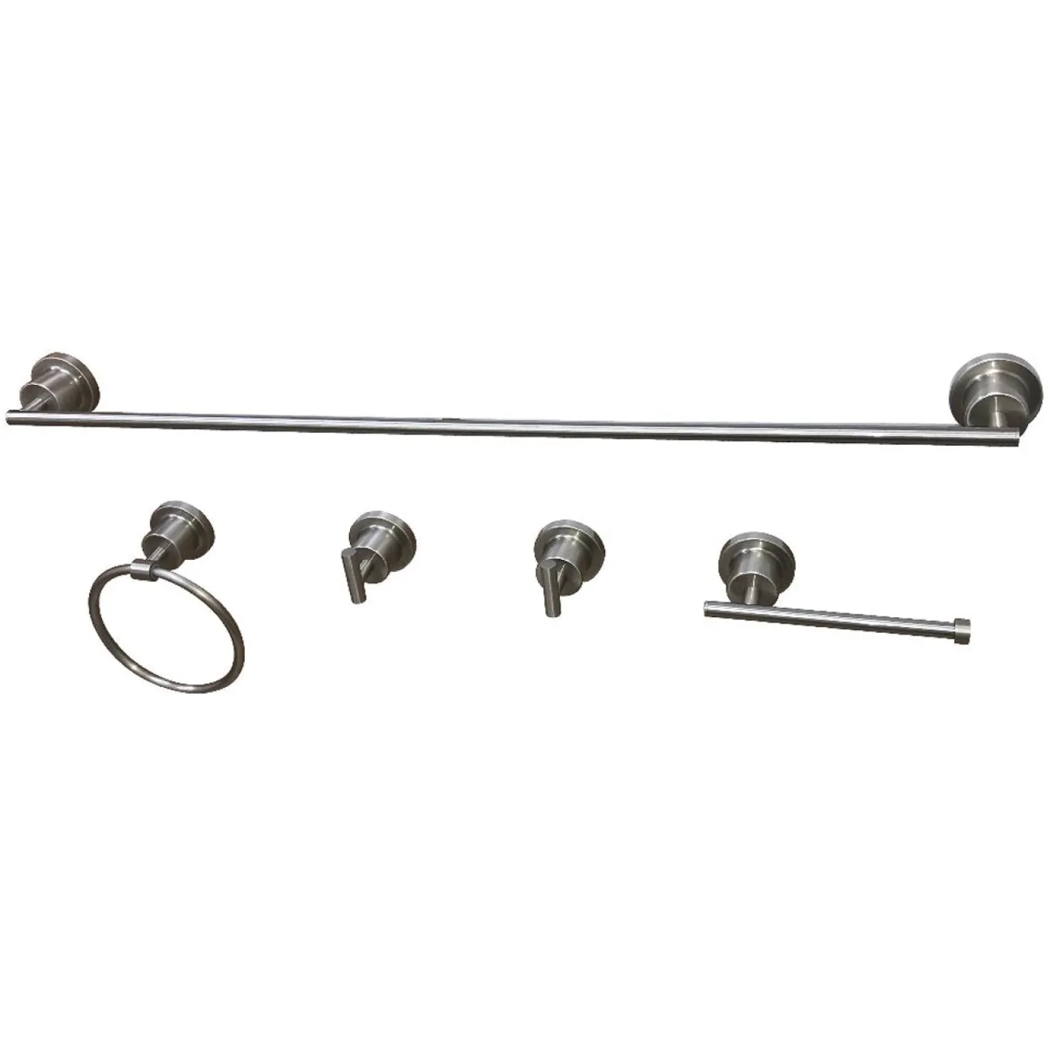 Kingston Brass BAH8230478X-P Concord 5-Piece Bathroom Accessory Set