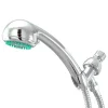 Kingston Brass Barcelona 3-Setting Adjustable Hand Shower with Stainless Steel Hose in Polished Chrome