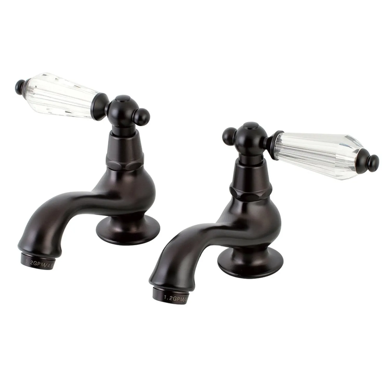 Kingston Brass Basin Tap Faucet with Cross Handle