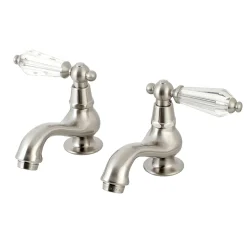 Kingston Brass Basin Tap Faucet with Cross Handle