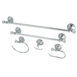 Kingston Brass Bathroom Accessory 5-Piece Bath Hardware Combo