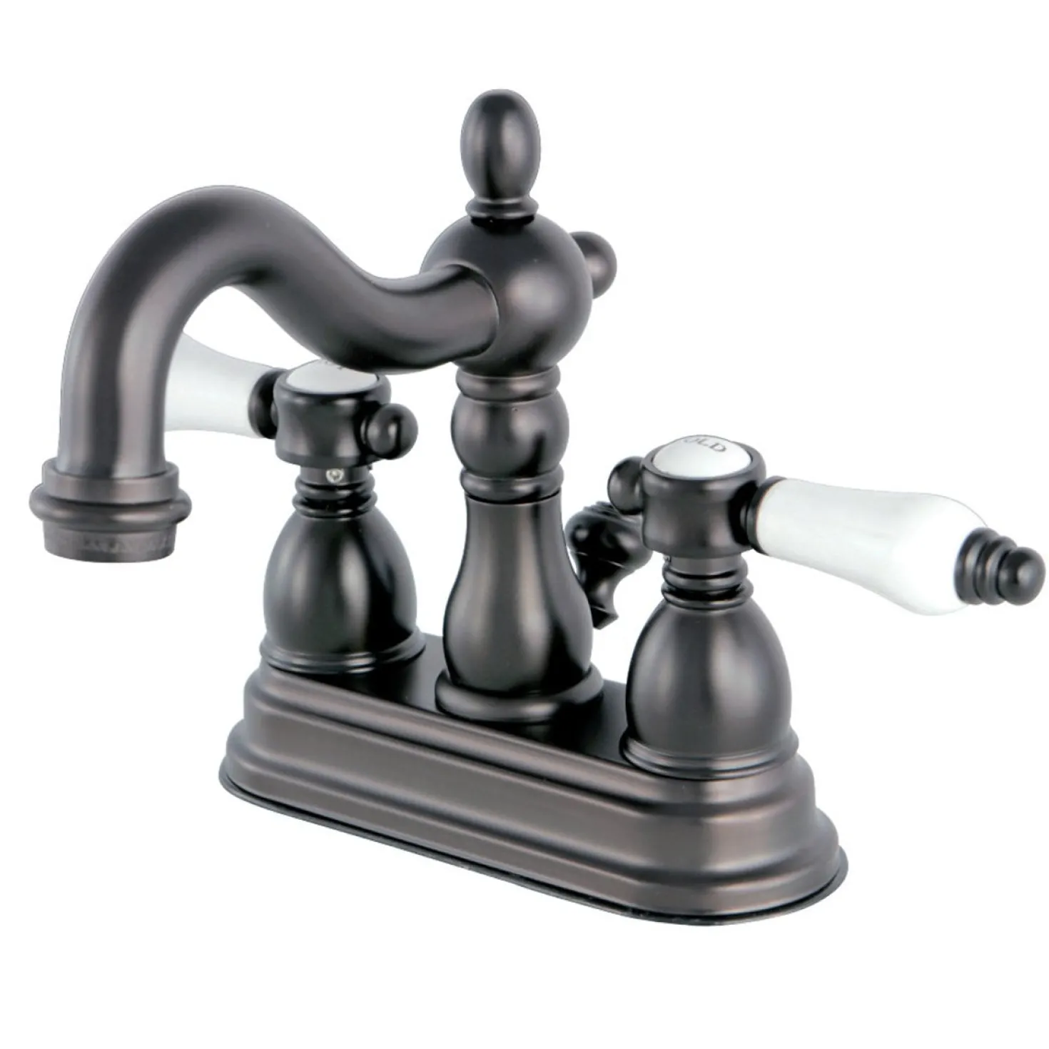Kingston Brass Bel-Air Deck Mount 4" Centerset Bathroom Faucet